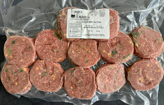 Hamburger Sliders - Beer Brat, Jalapeño, and Cheddar