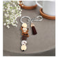 Highland Cow Keychain Highland Cow Party Favors Cute Gifts Animal Keychains with Tasse
