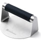 Stainless Steel Burger Press, 5.5 Inch Round Smasher,with Anti-Scald Handle,Non-Stick Smooth Hamburger Press,Flat Bottom, for Cooking Burgers, Bacon, Ground Beef, Meats, Sausage and So On No