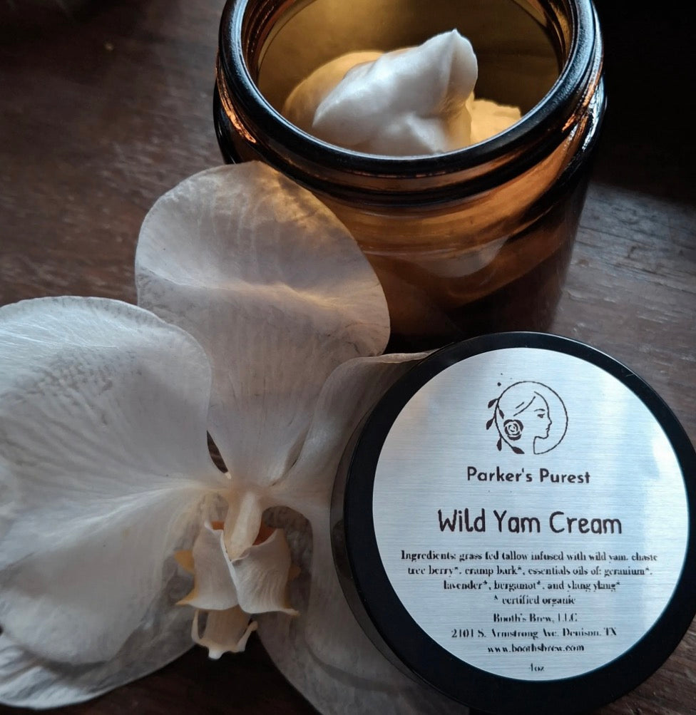 Parker’s Purest Wild Yam Cream 4oz
