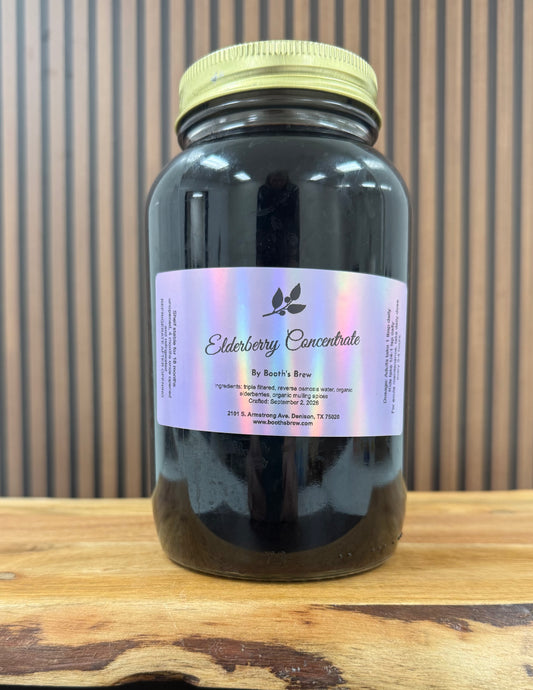 Booth's Brew - Elderberry Concentrate 32oz