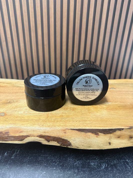 Parker’s Purest Tallow Mineral Sunblock 4oz