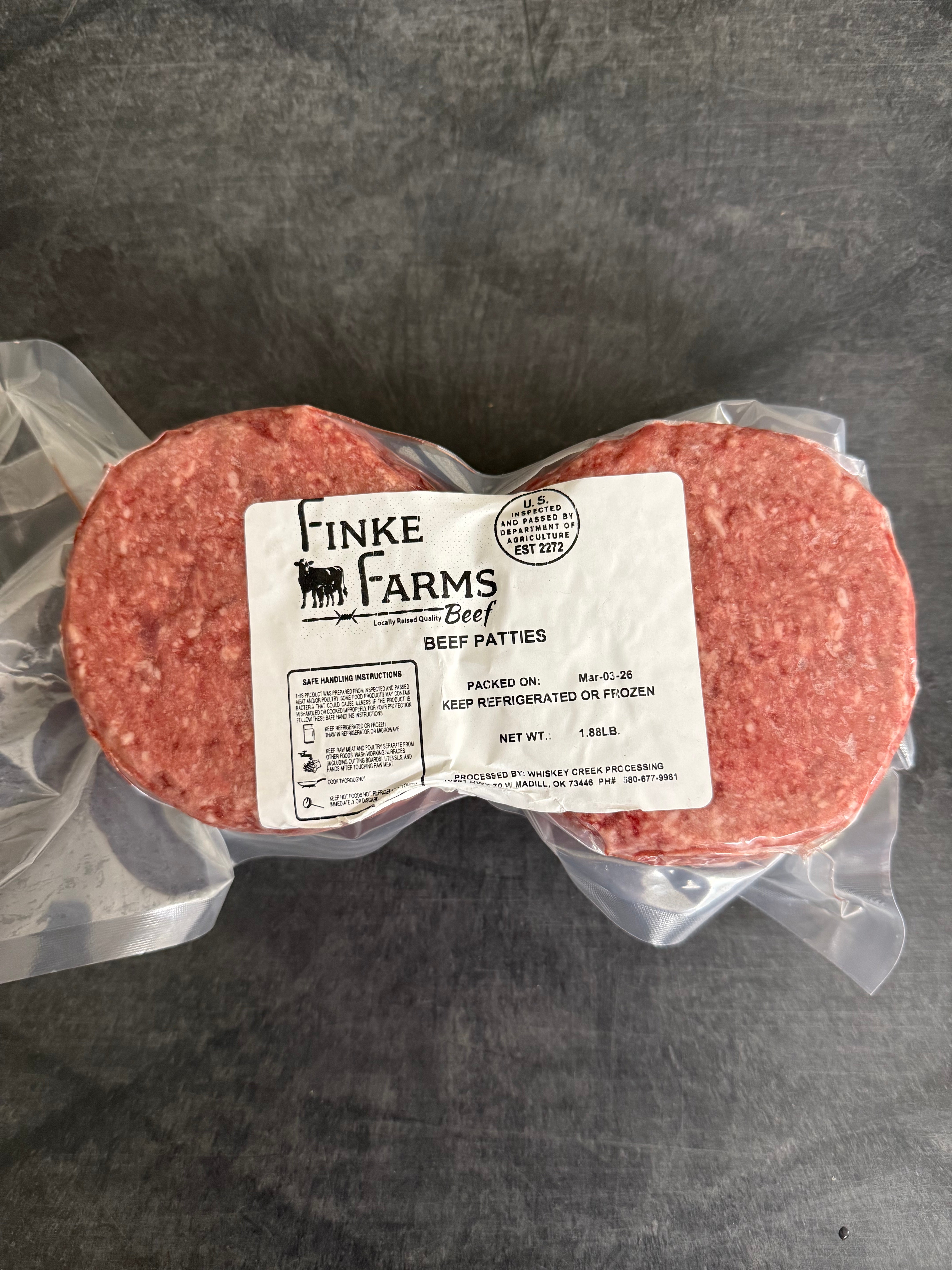 Hamburger Patties - 1/2 pound