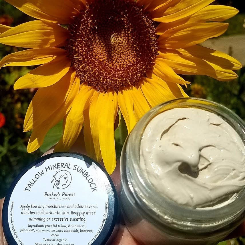 Parker’s Purest Tallow Mineral Sunblock 4oz