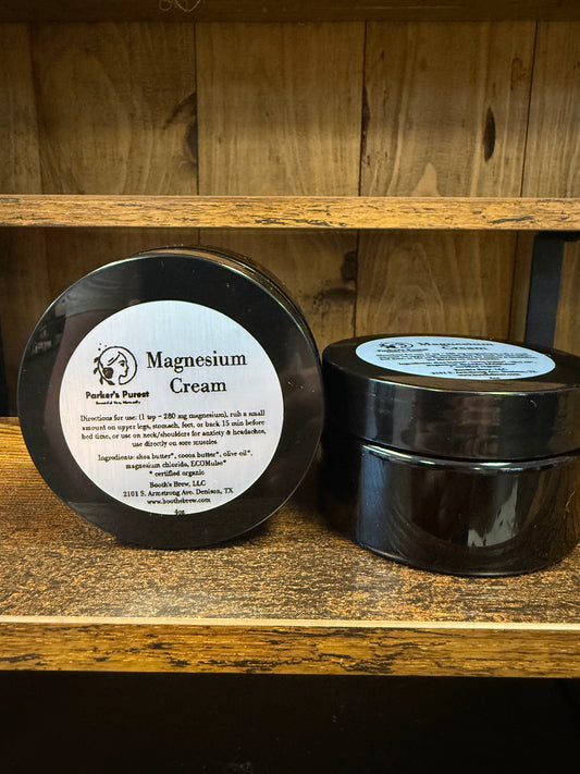 Parker’s Purest Tallow Based Magnesium Cream 4oz
