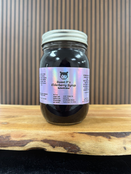 Booth's Brew - Elderberry Syrup 16oz