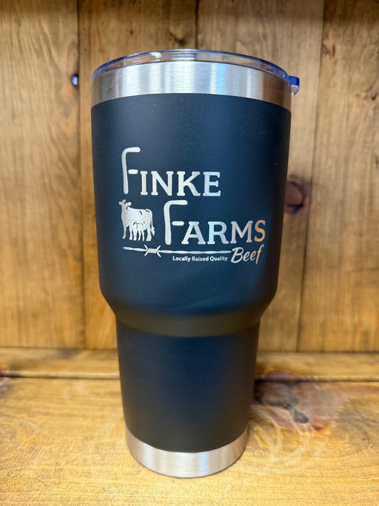 Finke Farms Beef Tumbler Black