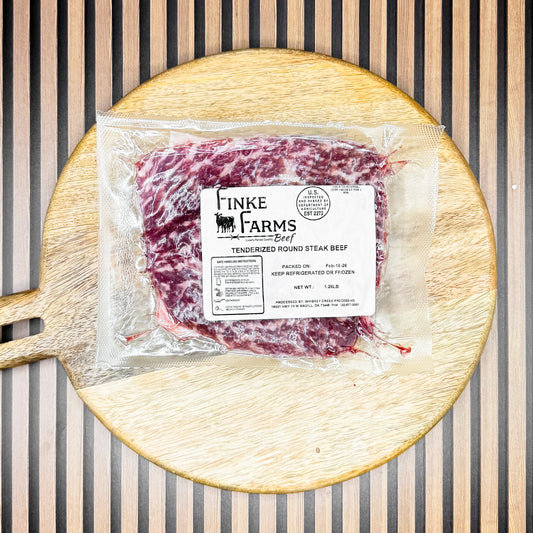 Tenderized Round Steak 6 oz. 4 per pack