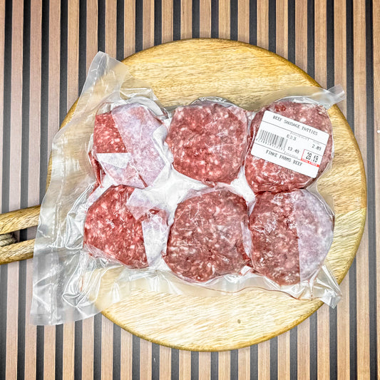 Beef Sausage Patties