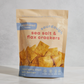 Sourdough Sea Salt & Flax Crackers - Gut-Friendly