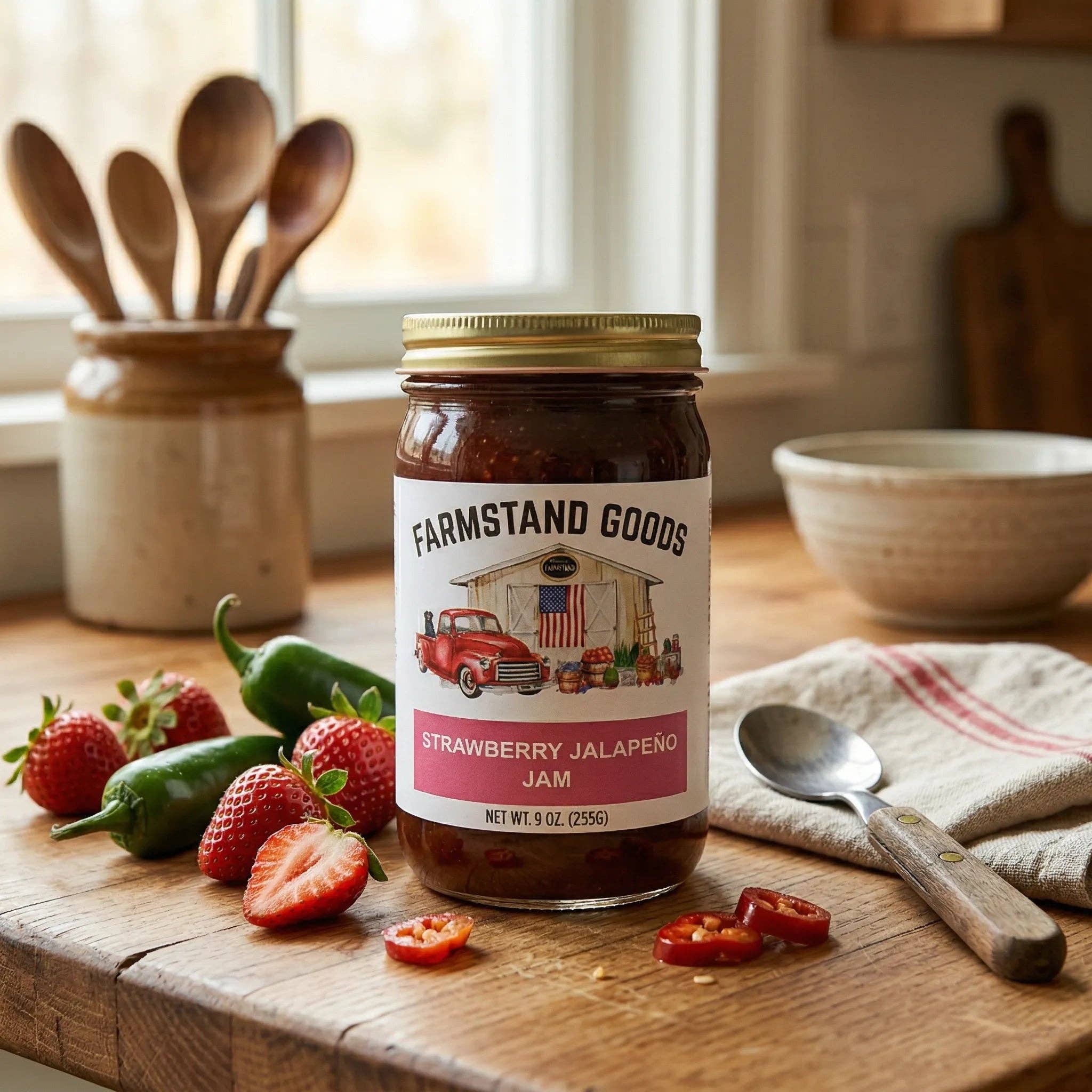 Farmstand Goods - Strawberry Jalapeno Jam