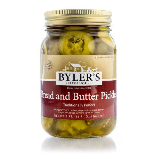 Byler's Bread and Butter Pickles, 16 Fl. Oz