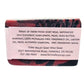 Handmade Natural Goat Milk Soap | Charcoal and Cranberry Seed Scrub | Cherry Bomb