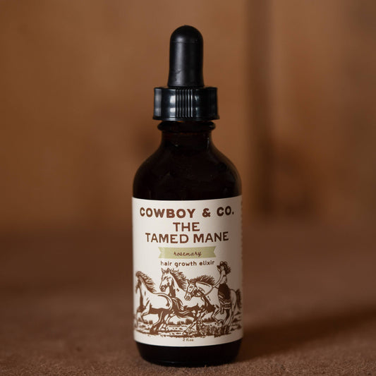 Cowboy & Co. - Hair Growth Oil | Organic Rosemary & Castor Scalp Treatment