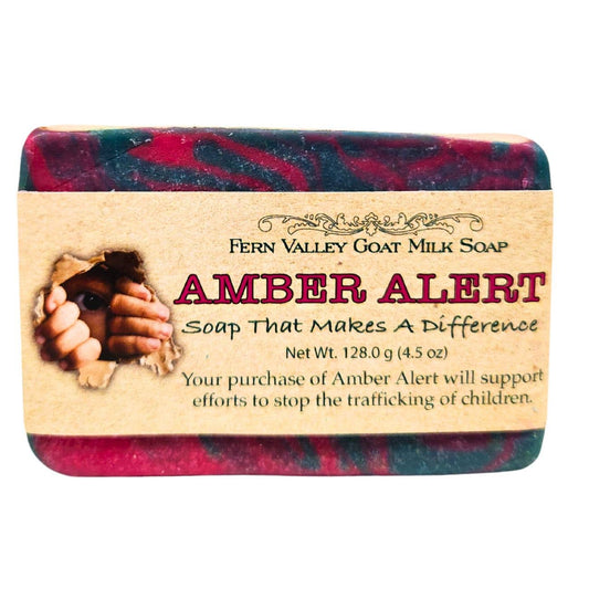 Handmade Natural Goat Milk Soap | Amber Alert | Soap That Makes A Difference