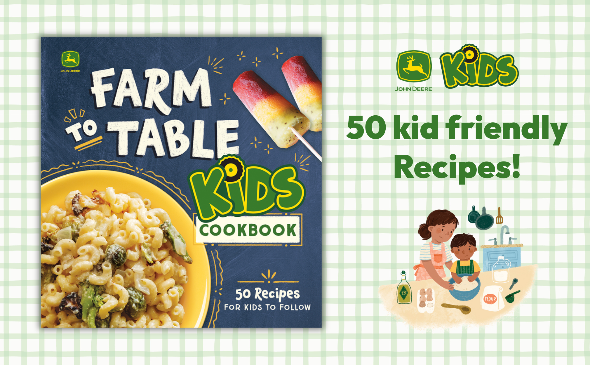 John Deere Farm to Table Kids Cookbook