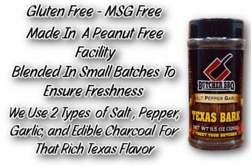 Texas Bark SPG Rub-Seasoning Get Great Bark Look and Flavor