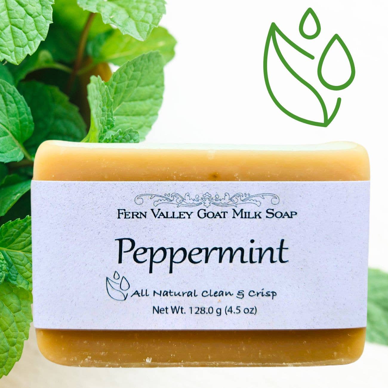 Handmade Natural Goat Milk Soap | All Natural Peppermint