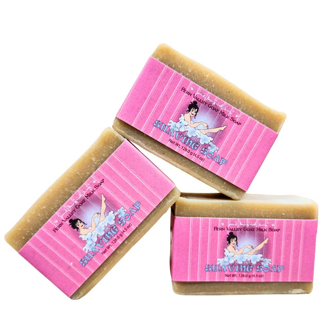 Handmade Natural Goat Milk Soap | Coconut & Lime Verbena Shaving Soap for Women