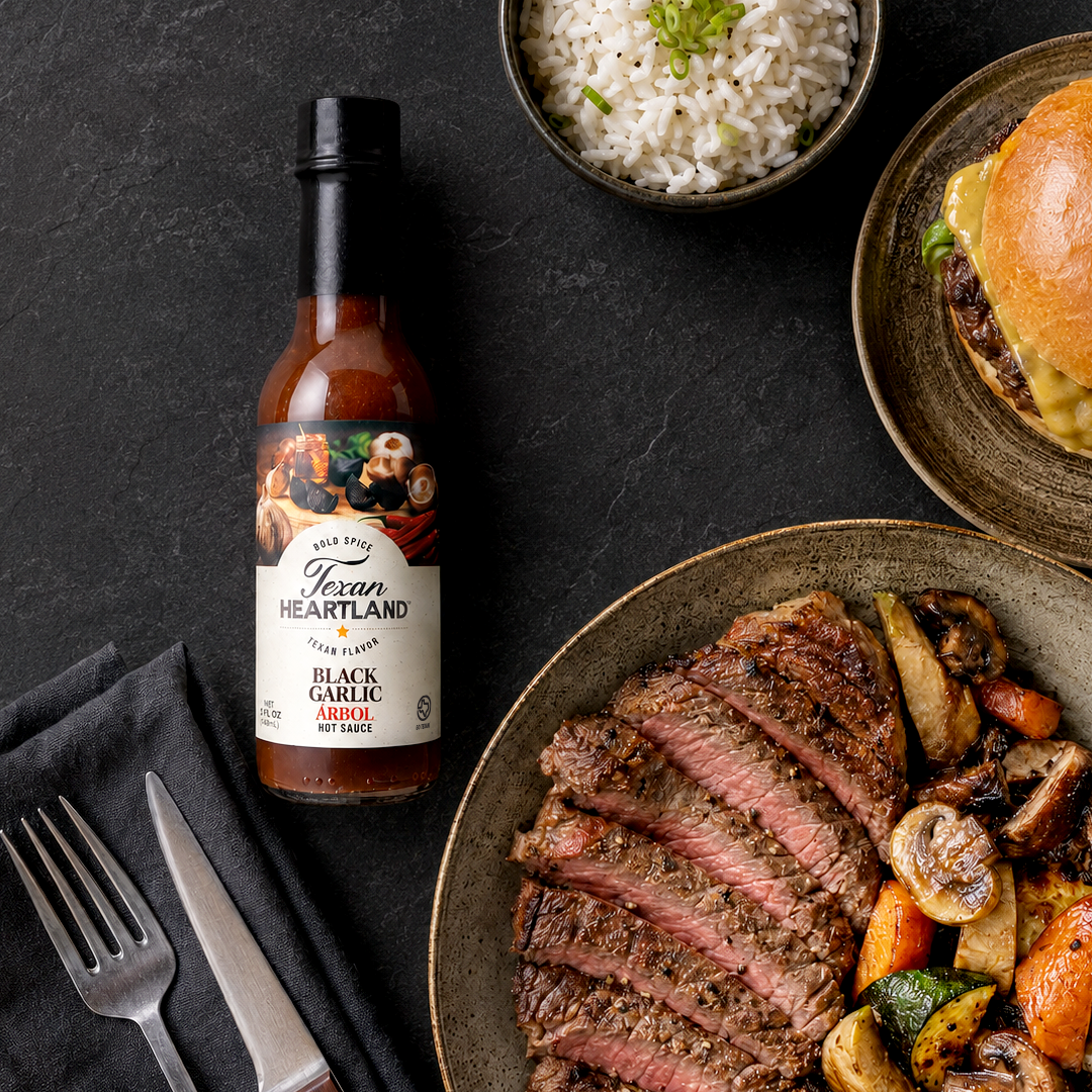 Texan Heartland - Black Garlic Arbol Hot Sauce