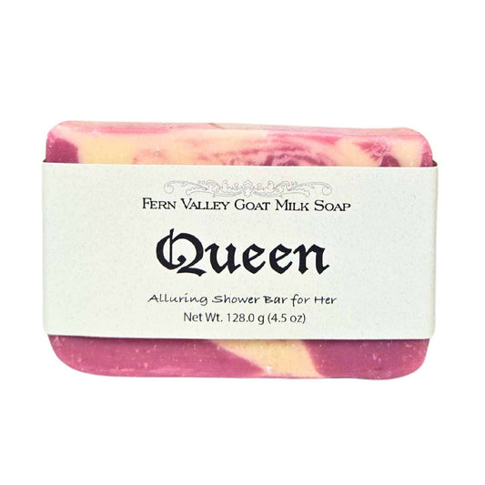 Handmade Natural Goat Milk Soap | Queen An Alluring Shower Bar for Her