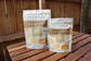Full Stop Bakery - Tahini & Garlic Sourdough Crackers  [VEGAN]