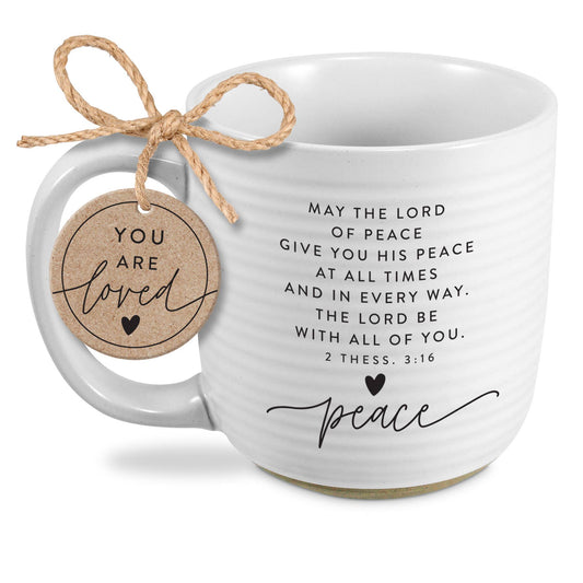 LCP Mug Coffee May The Lord Of Peace Textured