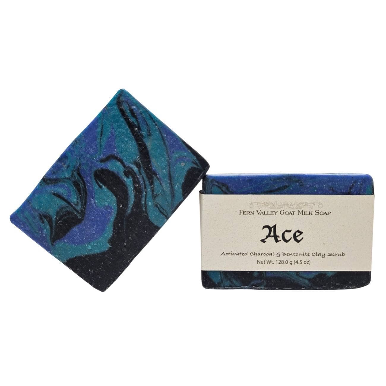 Handmade Natural Goat Milk Soap | Exfoliating Soap | Ace - Soap for Men