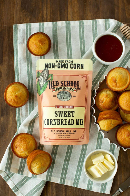 Old School Brand Sweet Cornbread