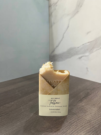 All About Tallow - Tallow & Goatmilk Oatmeal Soap