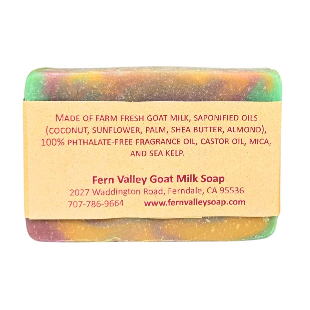 Handmade Natural Goat Milk Soap | Caribbean Delight Detoxifying Sea Kelp Scrub