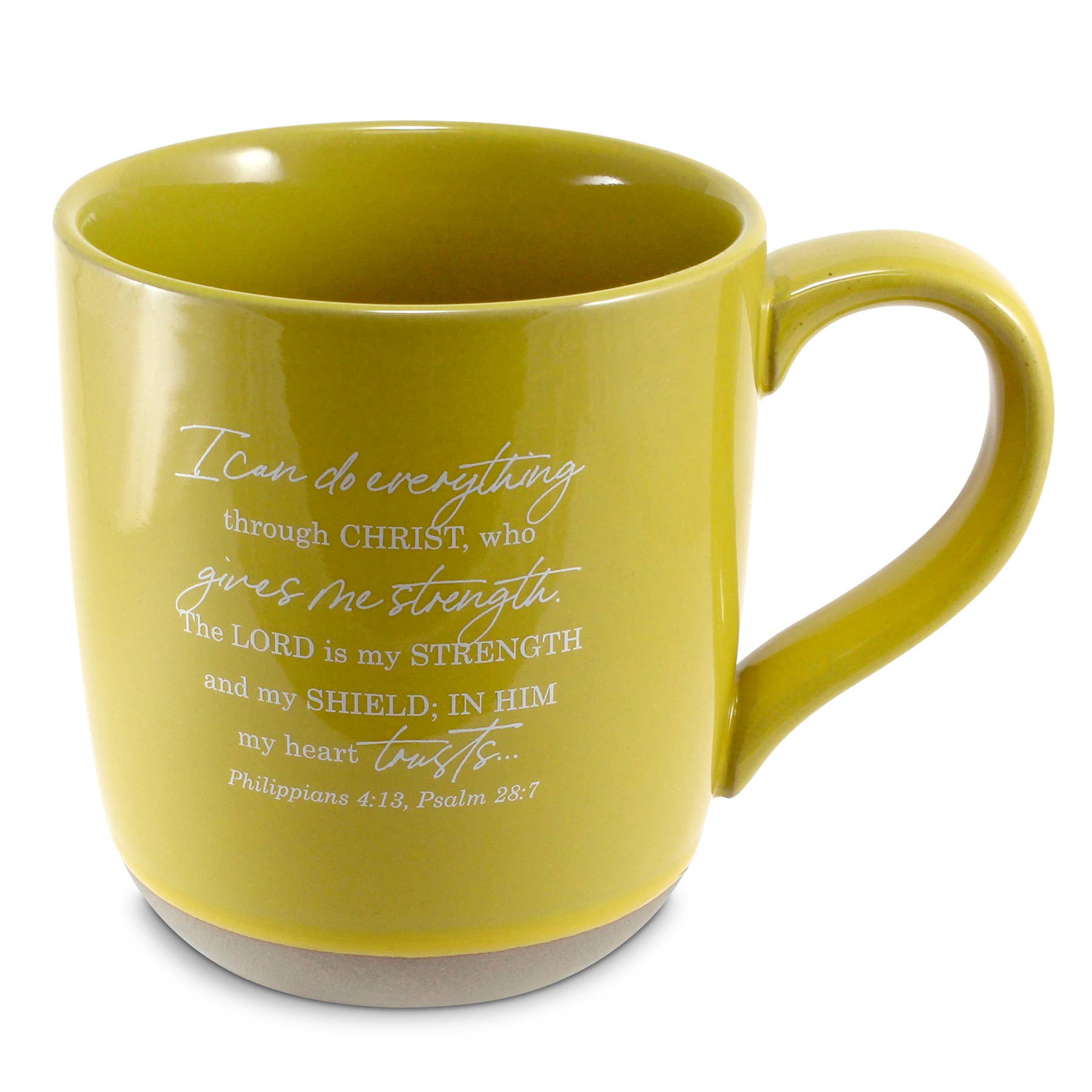 LCP Mug Start Each Day Mustard Yellow