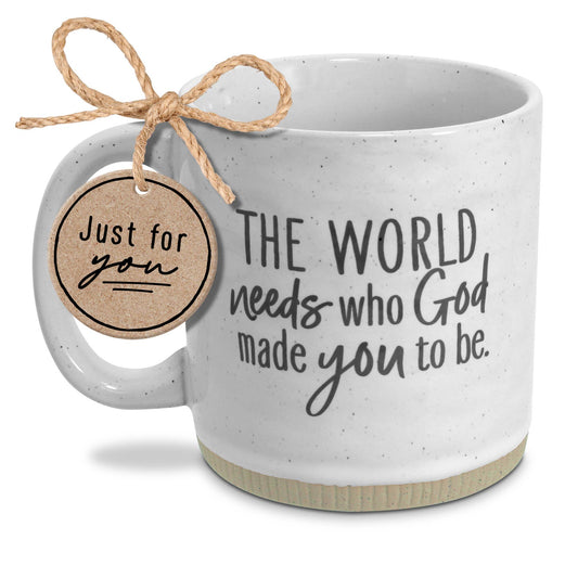LCP Mug Coffeecup Powerful Words World Needs16Oz