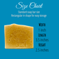 One Blessed Acre Farm - Almond Oatmeal Goat Milk Bar Soap