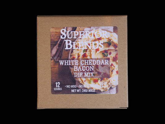 Superior Blends - White Cheddar Bacon Dip Mix 