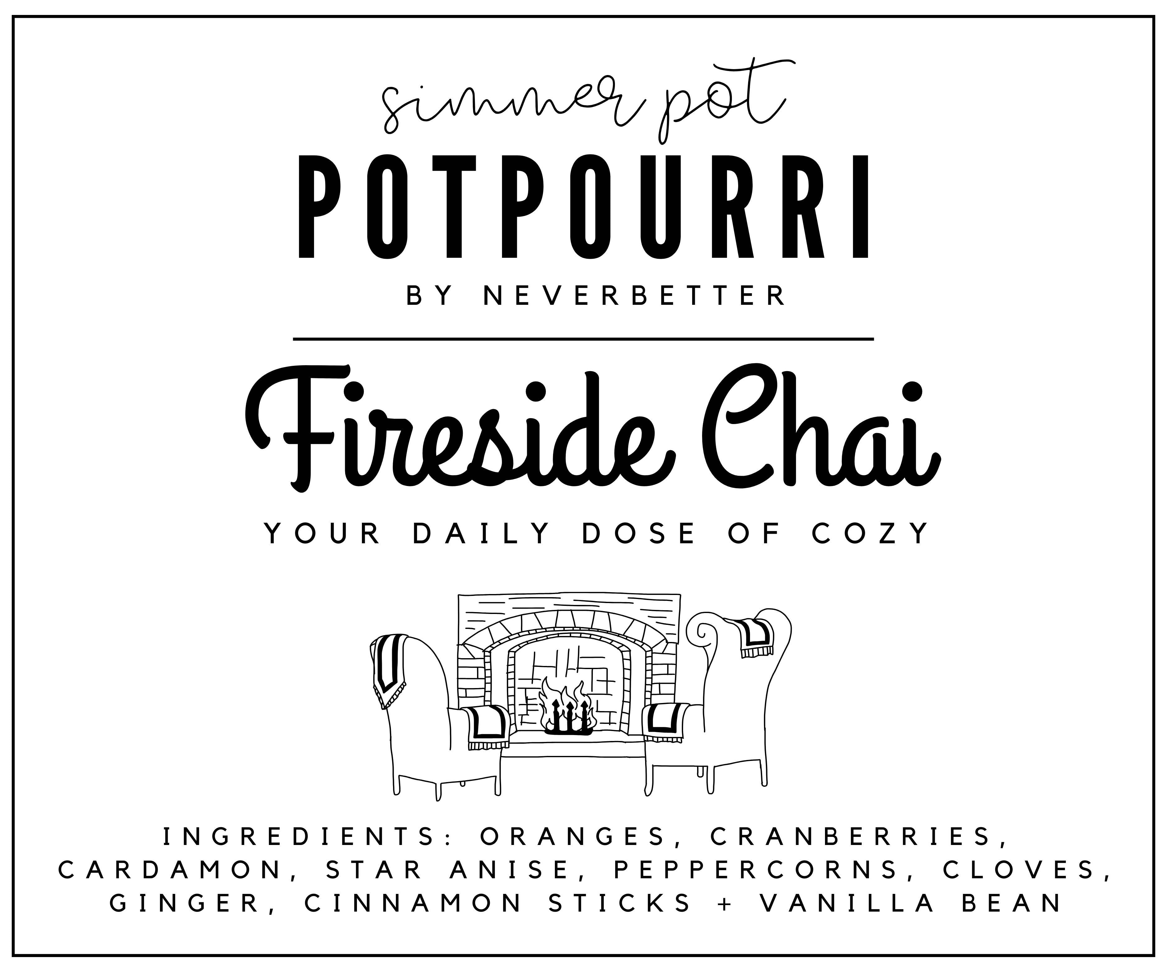 Simmer Pot Potpourri - Fireside Chai