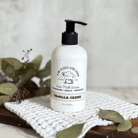 One Blessed Acre Farm - Vanilla Creme Goat Milk Lotion