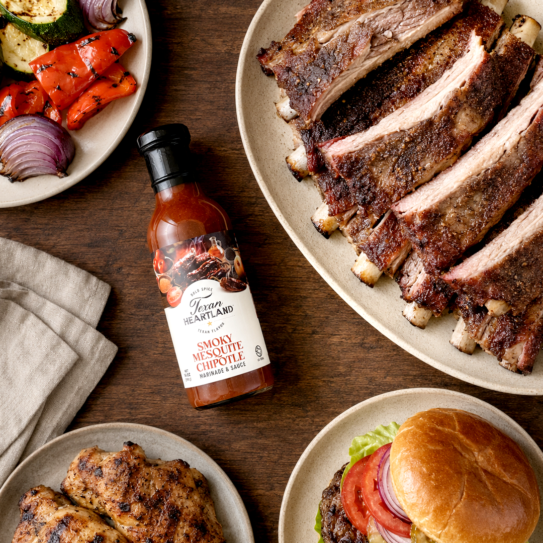 Texan Heartland - Smoky Mesquite Chipotle Marinade & Sauce