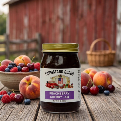 Farmstand Goods - Peachberry Cherry Jam