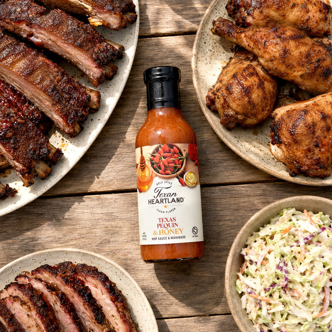 Texan Heartland - Texas Pequin & Honey Mop Sauce & Marinade