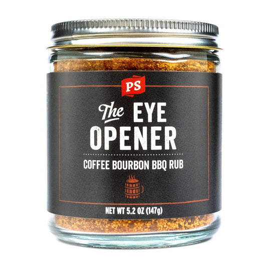 PS Seasonings - The Eye Opener - Coffee Bourbon BBQ Rub
